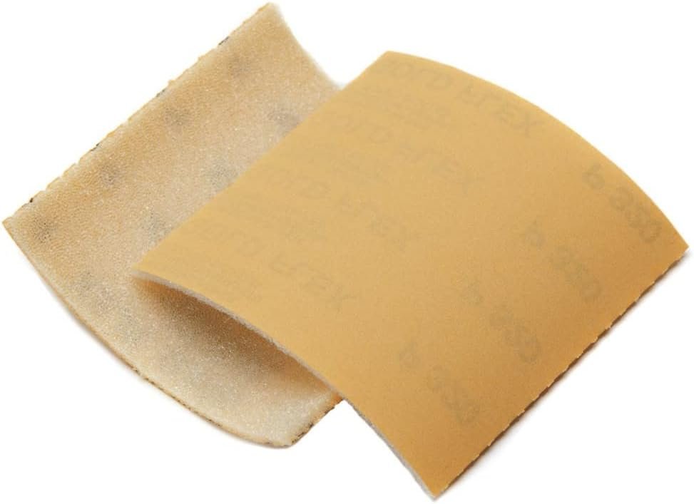 mirka goldflex soft hand sanding sheets 4.5 inch x 5 inch/grit 320/200 pcs on a roll mirka goldflex soft hand sanding sheets 4.5 inch x 5 inch/grit 320/200 pcs on a roll